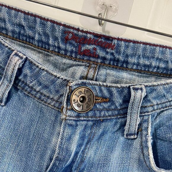 Y2K Vintage LEI Flare Jeans Size 7 - Picture 5 of 8